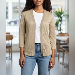 Jones New York Gold Shrug Size Small